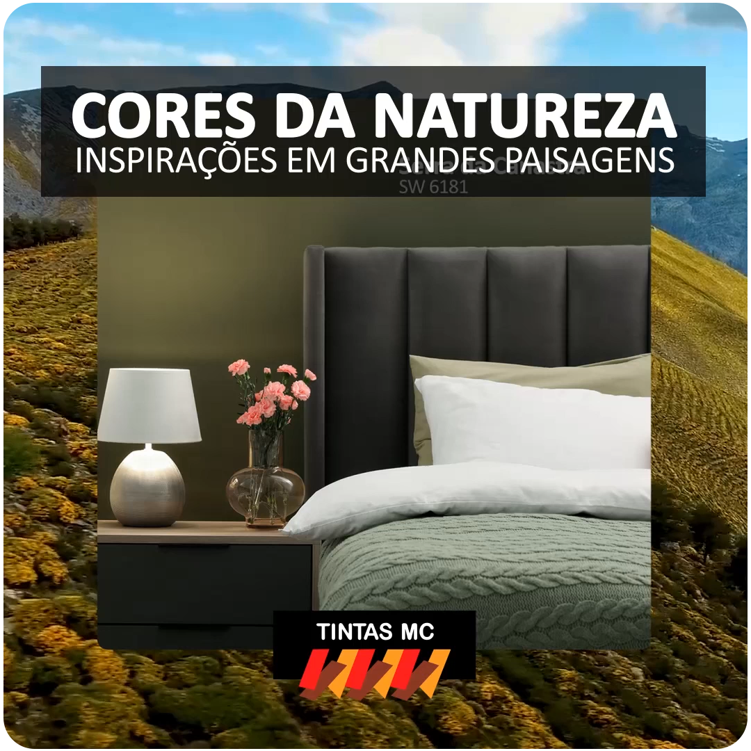 Cores da Natureza para pintura de Ambientes - Cores de tintas inspiradas em paisagens deslumbrantes!
