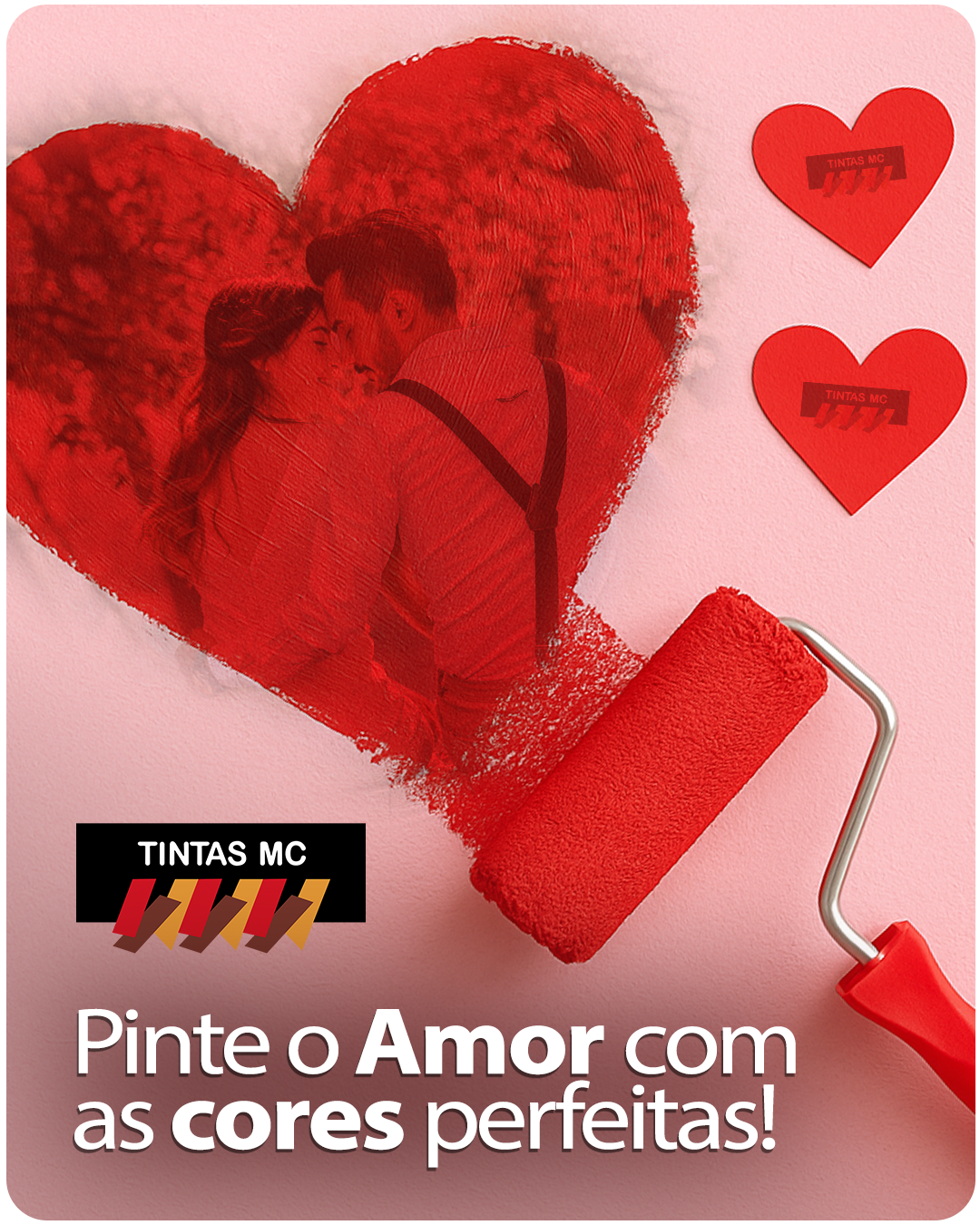 No dia dos Namorados, pinte o amor com as cores perfeitas! - Renove seu espaço e celebre o amor com mais cor