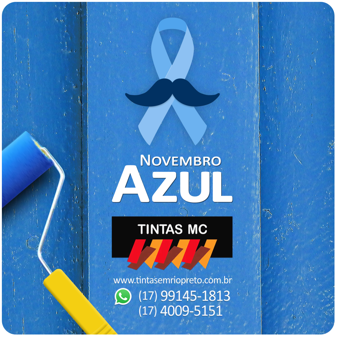 Novembro Azul - Mês Mundial de combate ao Câncer de Próstata