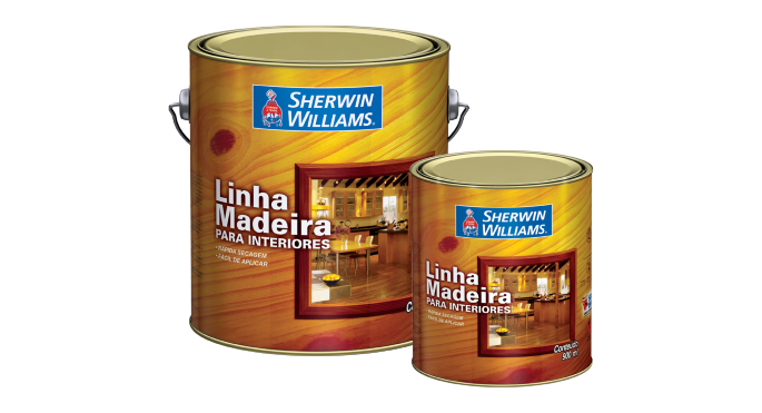 Sherwin-Williams Verniz Copal - Produto à base de resina alquídica para dar acabamento a superfícies de madeira em ambientes internos. É fácil de aplicar, proporciona bom nivelamento e rápida secagem.
